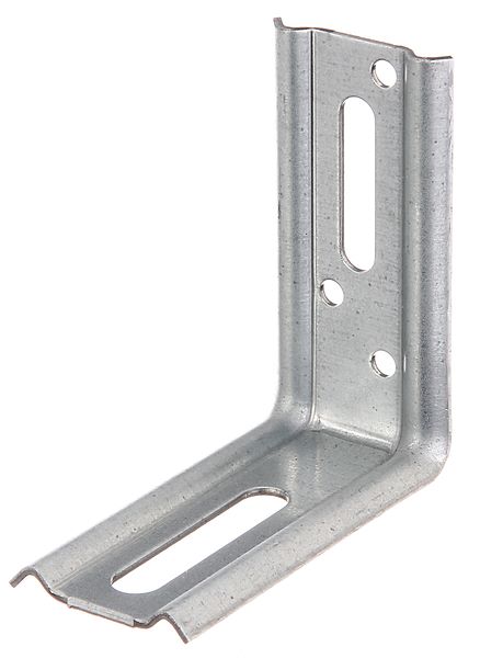 Produktbild Alberts Verstellwinkel 90 Grad geprägt mit Langloch sendzimirverzinkt 70x70x30 mm