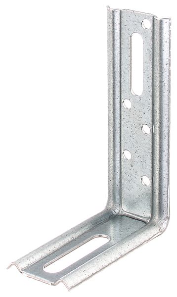 Produktbild Alberts Verstellwinkel 90 Grad geprägt mit Langloch sendzimirverzinkt 100x70x30 mm