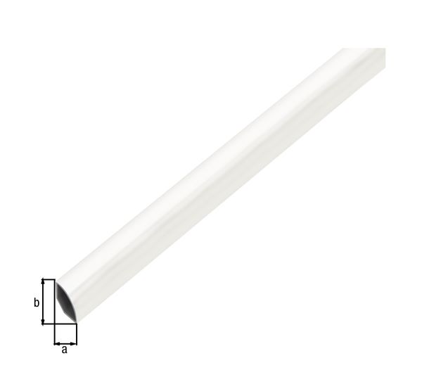 Produktbild Alberts Viertelkreisprofil PVC weiß 1000 x 15 x 1,2 mm bild 2