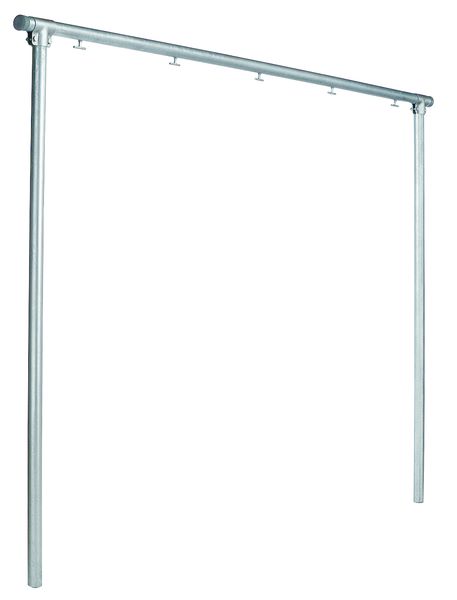 Produktbild Alberts Wäschetrockengerüst verzinkt zum Einbetonieren 3000x2548mm Rohr 48mm