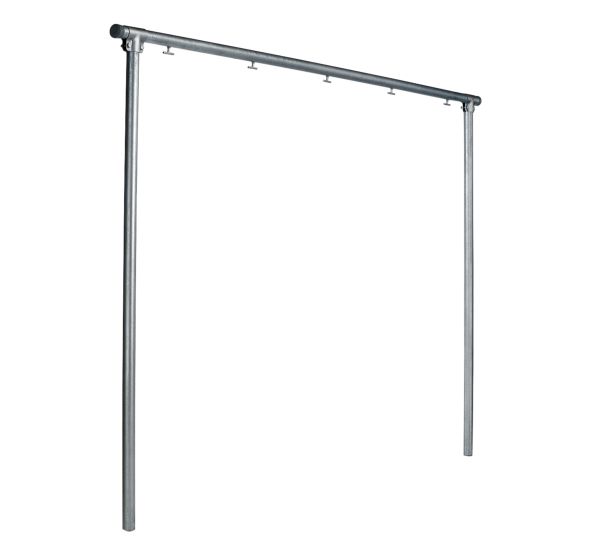 Produktbild Alberts Wäschetrockengerüst verzinkt zum Einbetonieren 3500x2560mm Rohr 60mm bild 2