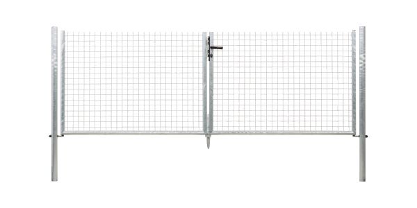 Produktbild Alberts Wellengitter Doppeltor feuerverzinkt Mitte zu Mitte Pfosten 2988mm Höhe 1250mm bild 2