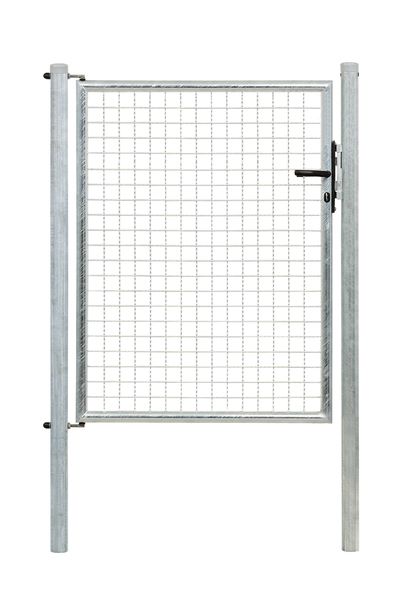 Produktbild Alberts Wellengitter Einzeltor feuerverzinkt Mitte zu Mitte Pfosten 1000mm Höhe 1250mm