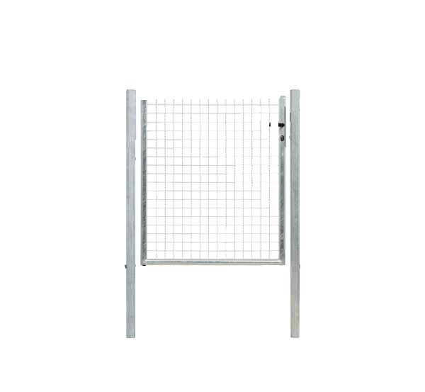 Produktbild Alberts Wellengitter Einzeltor feuerverzinkt Mitte zu Mitte Pfosten 1000mm Höhe 1250mm bild 2
