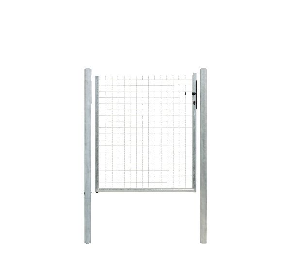 Produktbild Alberts Wellengitter Einzeltor feuerverzinkt Mitte zu Mitte Pfosten 1000mm Höhe 1500mm bild 2