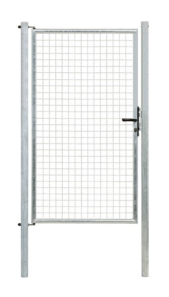 Produktbild Alberts Wellengitter Einzeltor feuerverzinkt Mitte zu Mitte Pfosten 1020mm Höhe 1750mm