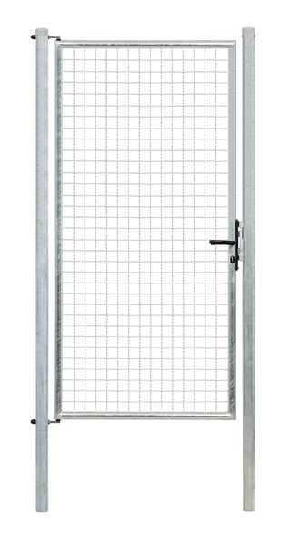 Produktbild Alberts Wellengitter Einzeltor feuerverzinkt Mitte zu Mitte Pfosten 1020mm Höhe 2000mm