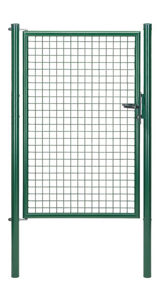 Produktbild Alberts Wellengitter Einzeltor verzinkt grün lichte Breite 940 mm Höhe 1500 mm