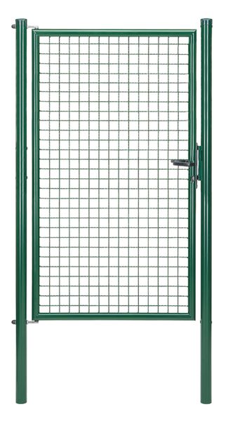 Produktbild Alberts Wellengitter Einzeltor verzinkt grün lichte Breite 940 mm Höhe 1750 mm