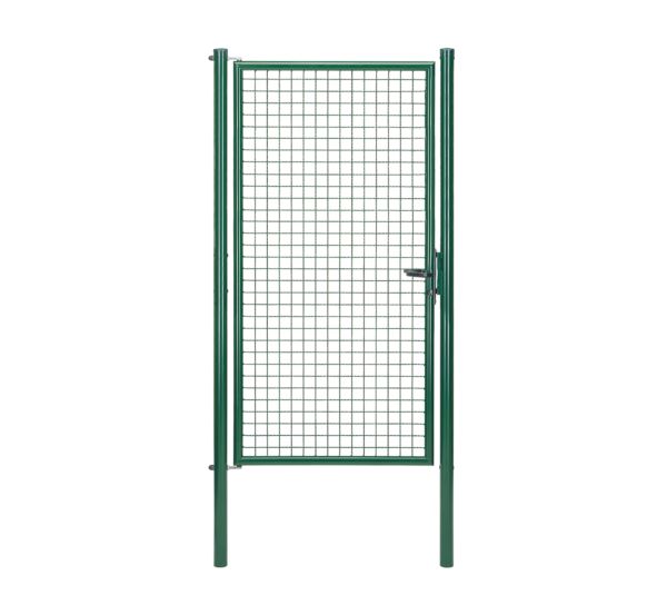 Produktbild Alberts Wellengitter Einzeltor verzinkt grün lichte Breite 960 mm Höhe 2000 mm bild 2