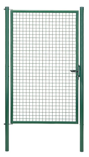 Produktbild Alberts Wellengitter Einzeltor verzinkt grün lichte Breite 1190 mm Höhe 2000 mm