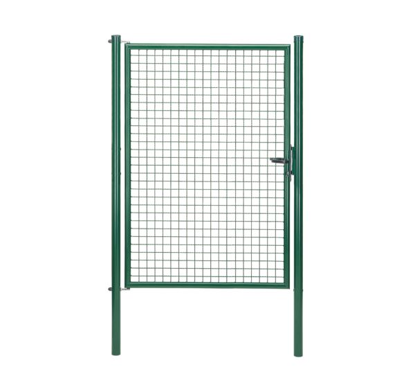 Produktbild Alberts Wellengitter Einzeltor zinkphosphatiert grün lichte Breite 1210 mm Höhe 1750 mm bild 2