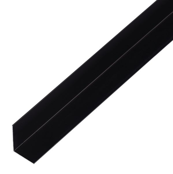 Produktbild Alberts Winkelprofil gleichschenklig Alu schwarz LxBxHxS 1000 x 25 x 25 x 1 mm