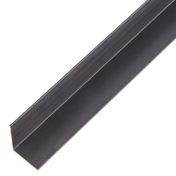 Produktbild Alberts Winkelprofil gleichschenklig Alu schwarz eloxiert 1000 x 20 x 20 x 1 mm