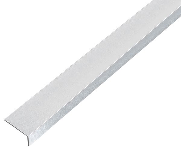 Produktbild Alberts Winkelprofil selbstkl ungleichschenklig Alu kugelgestrahlt silber 1000x20x10x1mm