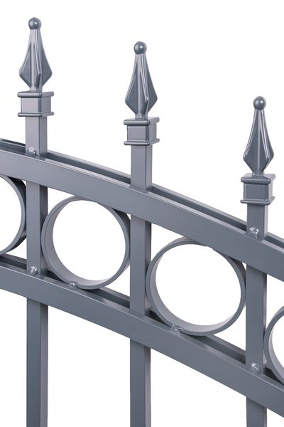 Produktbild Alberts Zaunfeld Bordeaux Alu anthrazit lichte Maße 1600 x 1200 mm bild 2