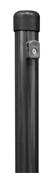 Produktbild Alberts Zaunpfosten anthrazit metallic 1750mm Pfostenstärke 38mm Geflechthöhe 1250mm