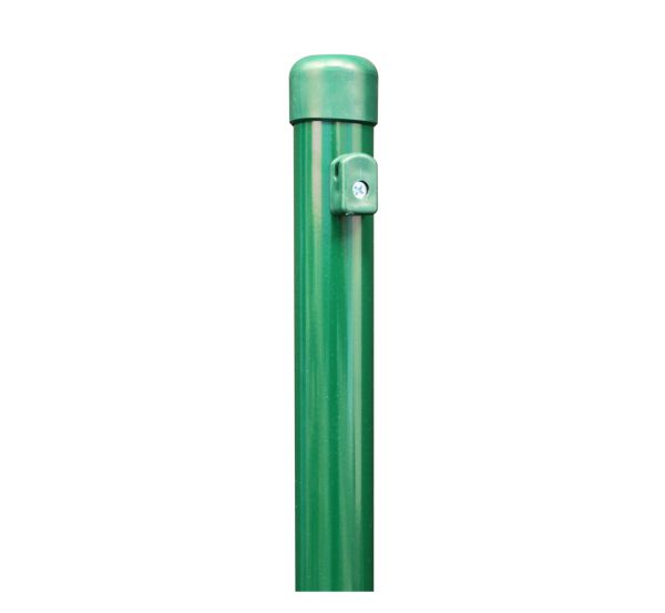 Produktbild Alberts Zaunpfahl grün Länge 1750mm Durchmesser 34mm für Geflechthöhe 1200mm bild 2