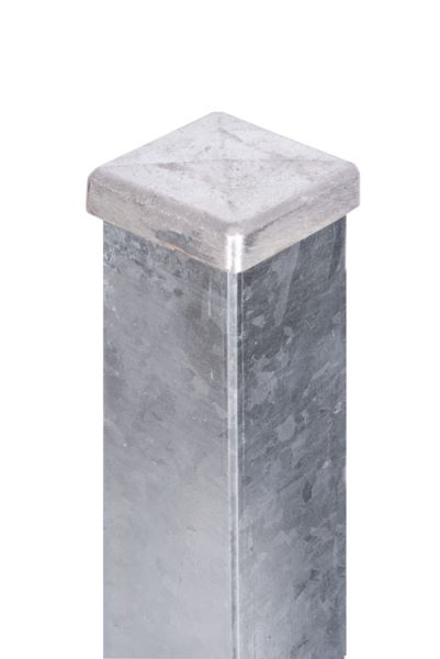 Produktbild Alberts Zaunpfosten 60x60 mm feuerverzinkt zum Einbetonieren 900 bis 1500 mm lang bild 3