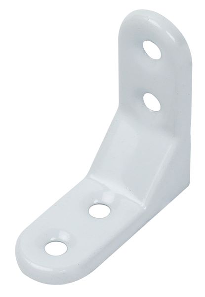 Produktbild Alberts Zierwinkel geprägt weiß kunststoffbeschichtet 50x50x20mm