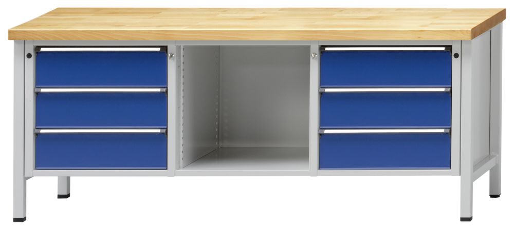 Produktbild Anke Kastenwerkbank 2000 x 700 x 900 mm Modell 120V ZBP 50 mm