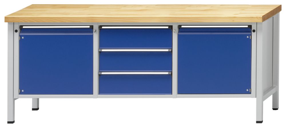 Produktbild Anke Kastenwerkbank 2000 x 700 x 850 mm Modell 122V ZBP 50 mm