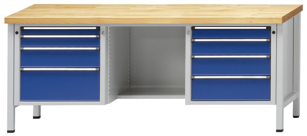 Produktbild Anke Kastenwerkbank 2000 x 700 x 890 mm Modell 327V BMP 40 mm