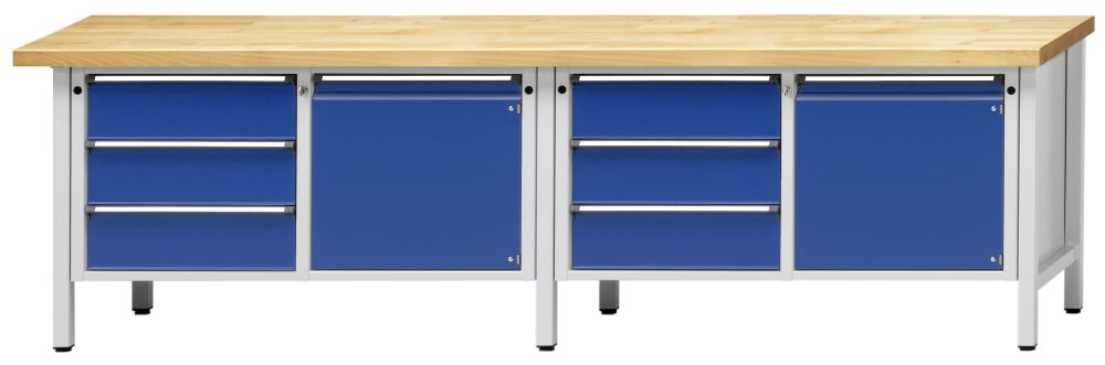 Produktbild Anke Kastenwerkbank 2800 x 700 x 890 mm Modell 106V BMP 40 mm