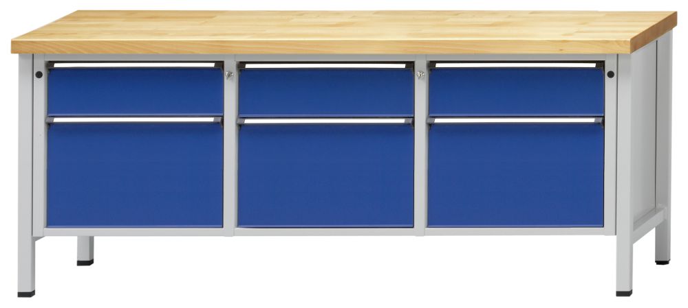 Produktbild Anke Kastenwerkbank 2000 x 700 x 890 mm Modell 223V ZBP 40 mm