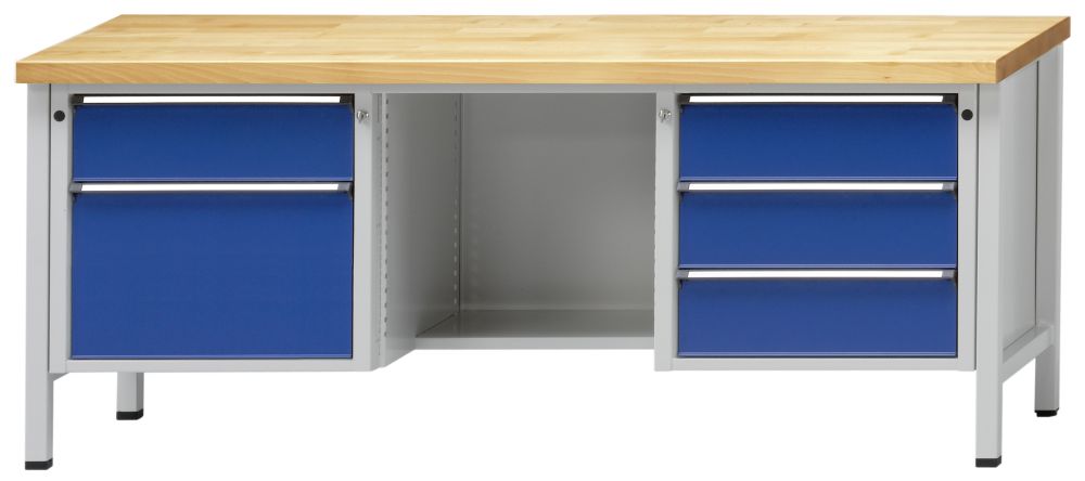 Produktbild Anke Kastenwerkbank 2000 x 700 x 900 mm Modell 428V ZBP 50 mm