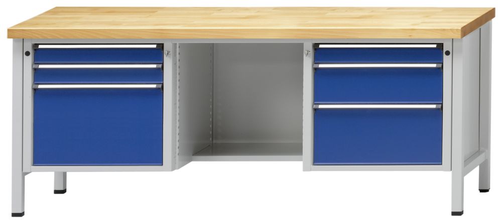 Produktbild Anke Kastenwerkbank 2000 x 700 x 840 mm Modell 450V KSP 40 mm