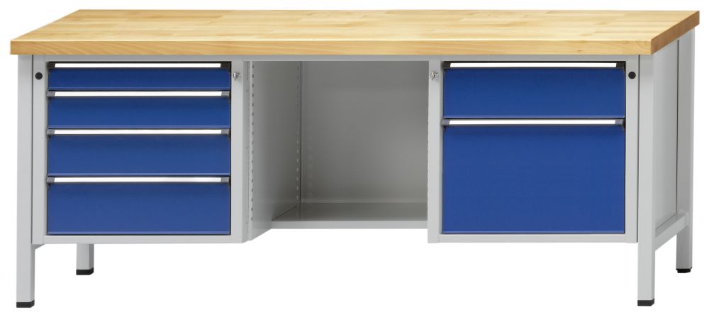 Produktbild Anke Kastenwerkbank 2000 x 700 x 900 mm Modell 452V KSP 50 mm