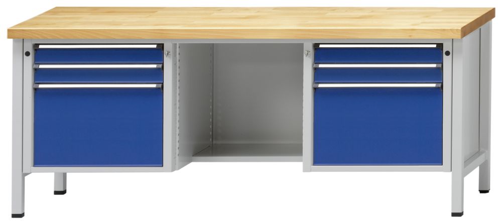 Produktbild Anke Kastenwerkbank 2000 x 700 x 890 mm Modell 454V ZBP 40 mm