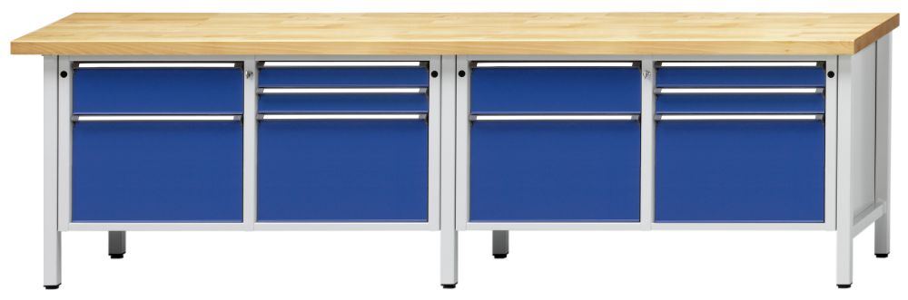 Produktbild Anke Kastenwerkbank 2800 x 700 x 900 mm Modell 230V KSP 50 mm