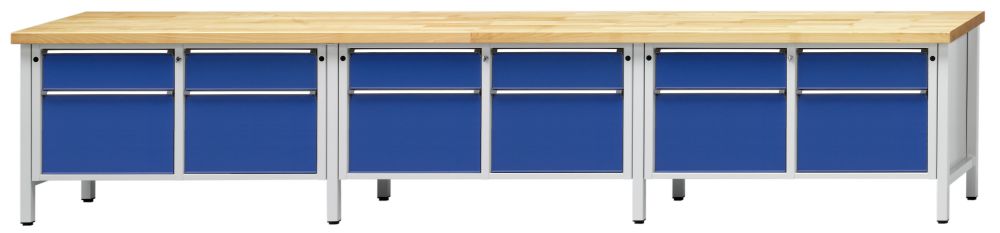 Produktbild Anke Kastenwerkbank 4050 x 700 x 900 mm Modell 205V BMP 50 mm