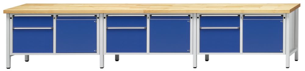 Produktbild Anke Kastenwerkbank 4050 x 700 x 890 mm Modell 232V ZBP 40 mm