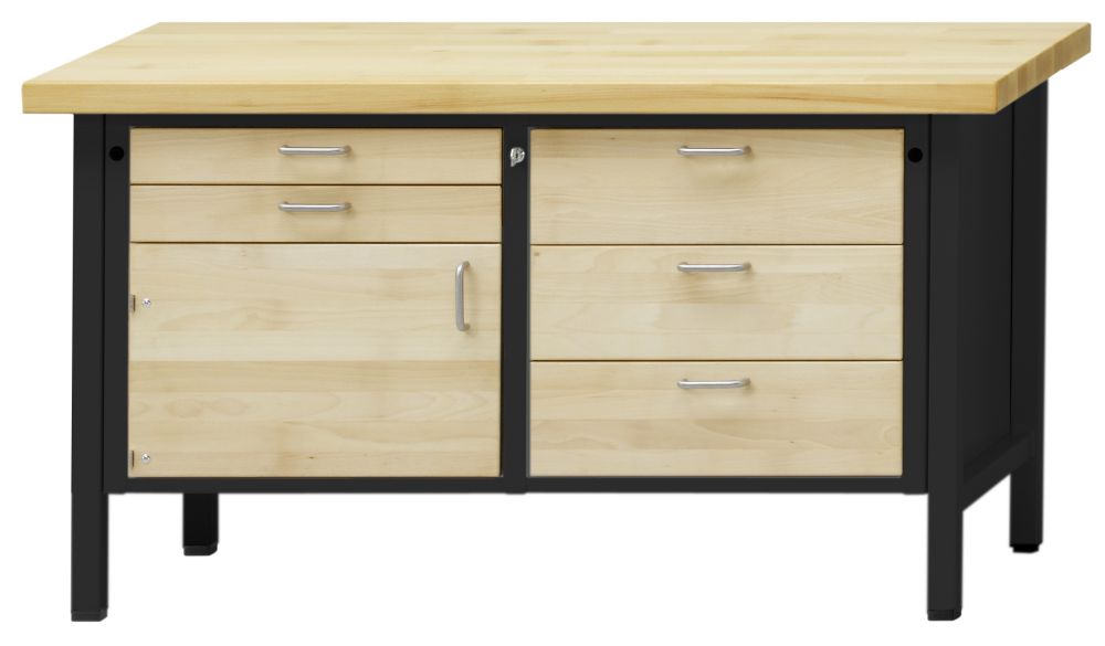 Produktbild Anke Kastenwerkbank 1500 x 700 x 850 mm Modell 107VH BMP 50 mm