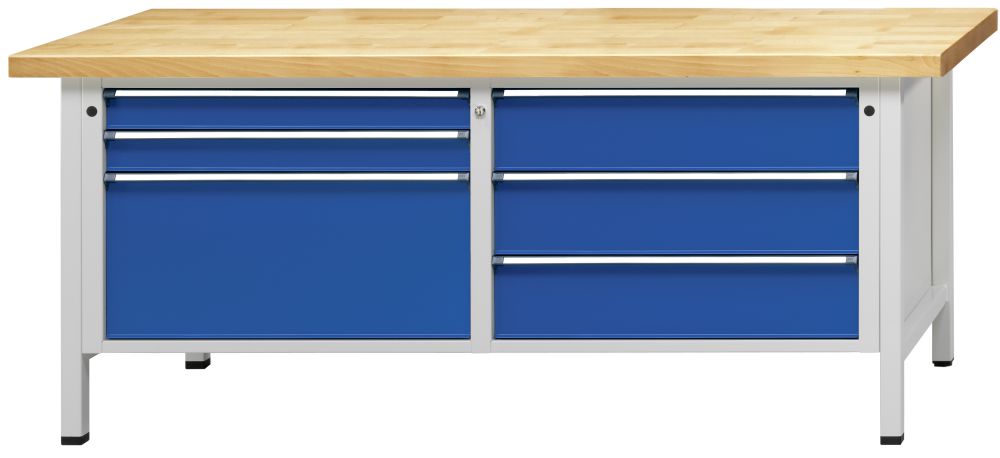 Produktbild Anke Kastenwerkbank 2000 x 800 x 890 mm Modell 207VX KSP 40 mm