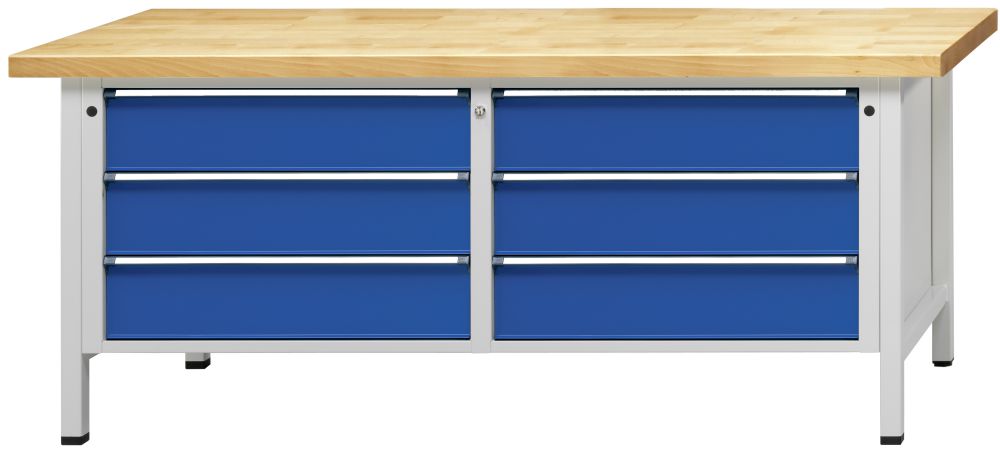 Produktbild Anke Kastenwerkbank 2000 x 800 x 890 mm Modell 108VX UBP 40 mm