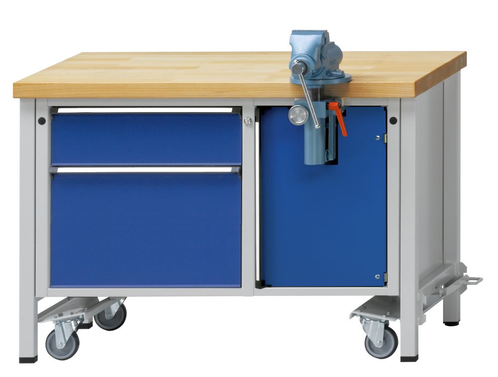 Produktbild Anke Montagewerkbank fahrbar 1270 x 700 x 840 mm Modell 701V ZBP 40 mm