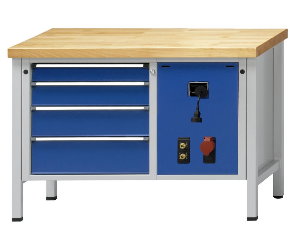 Produktbild Anke Montagewerkbank 1270 x 700 x 850 mm Modell 907V ZBP 50 mm