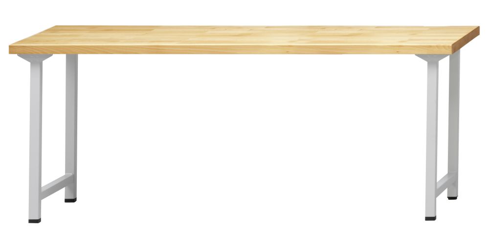 Produktbild Anke Arbeitstisch Modell 70 2000x700x890 Buche Massiv Platte 400.301