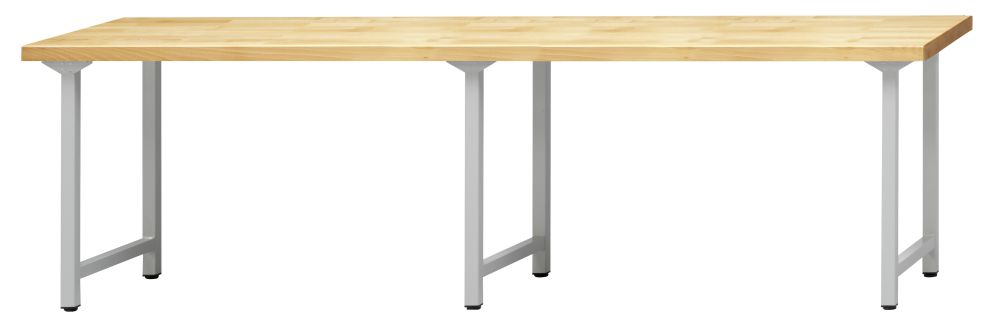 Produktbild Anke Arbeitstisch 2800x700x900mm Buche Massiv Platte 400.403
