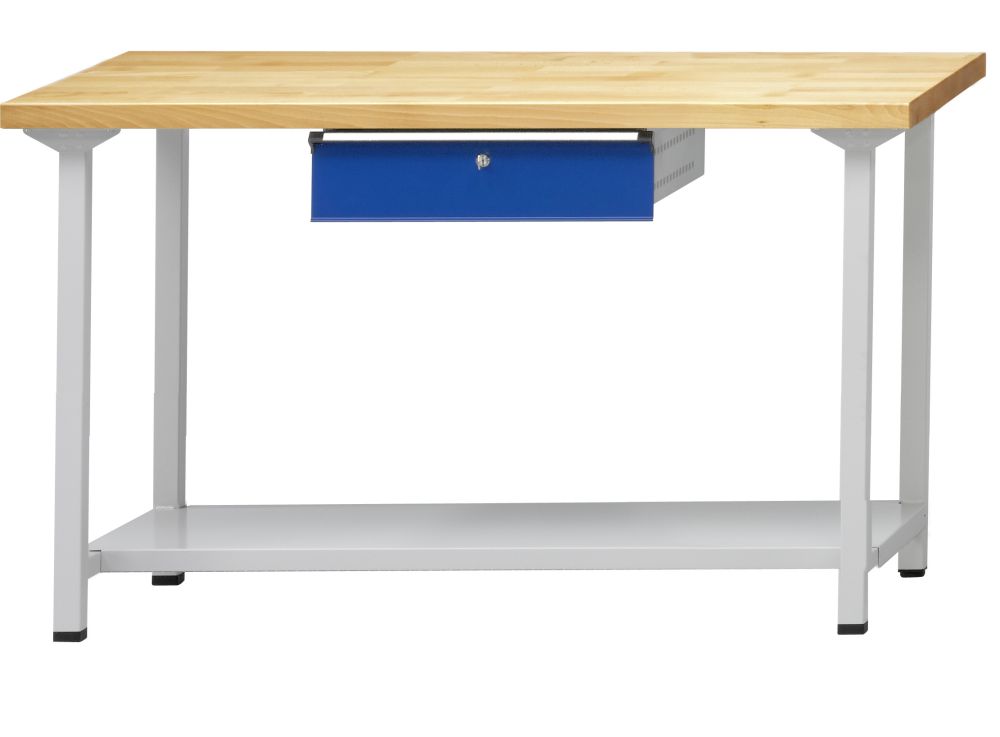 Produktbild Anke Arbeitstisch 1500x800x900mm verzinkte Stahblechplatte 401.263
