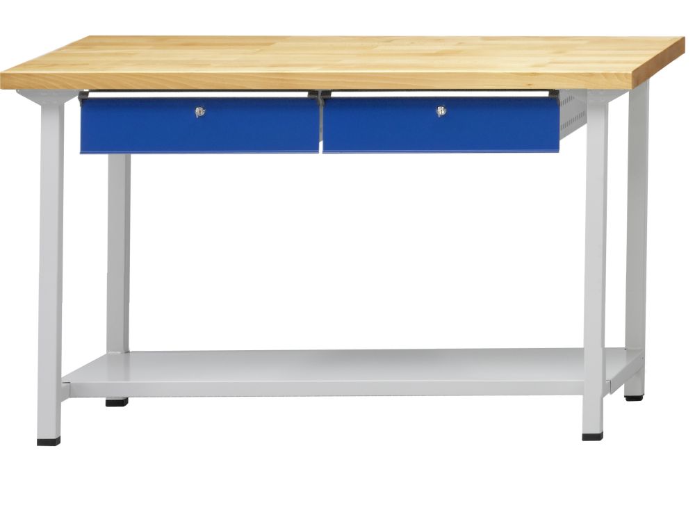 Produktbild Anke Arbeitstisch 1500x800x900mm verzinkte Stahblechplatte 401.300