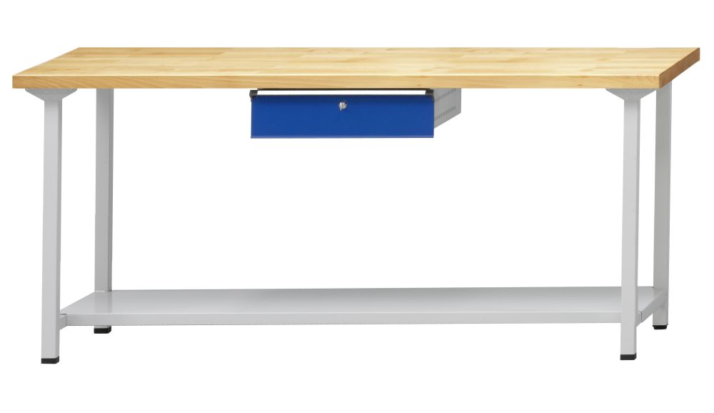 Produktbild Anke Arbeitstisch 2000x800x840mm verzinkte Stahblechplatte 401.360