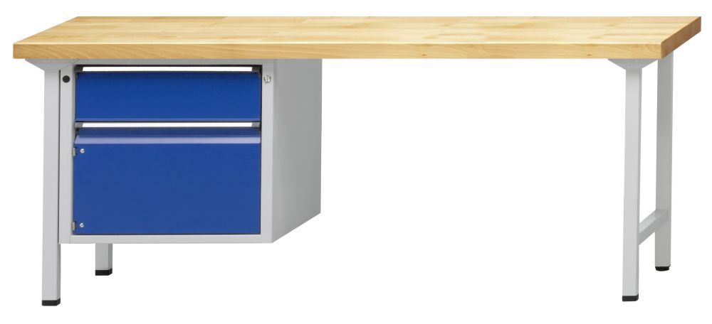 Produktbild Anke Kombiwerkbank 2000mm 2000x700x900mm (BxTxH) RAL 7035/5010 ZBP 50 m bild 1