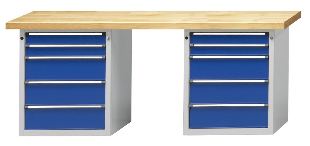 Produktbild Anke Kombiwerkbank 850V Serie V 2000mm Buche Massiv Platte Art. 411.043 bild 1