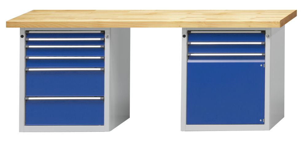 Produktbild Anke Kombiwerkbank 851V Serie V 2000mm verzinkte Stahlblechplatte Art. 411.071 bild 1