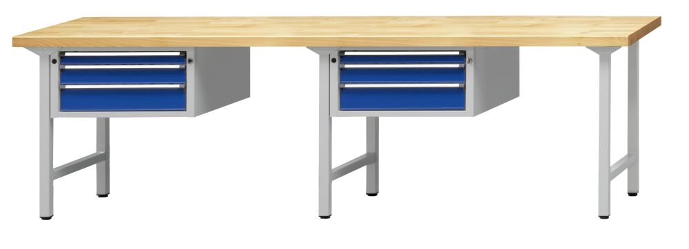 Produktbild Anke Kombiwerkbank 532V Serie V 2800mm verzinkte Stahlblechplatte Art. 411.231 bild 1